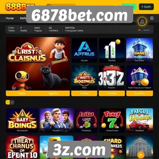 Exploração dos jogos oferecidos na plataforma 6878bet